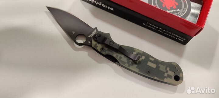 Spyderco Paramilitary 2 blk CMO C81gpcmobk2