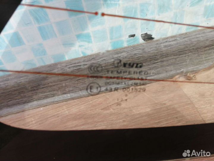 Форточка собачника тойота виста ардео, правая