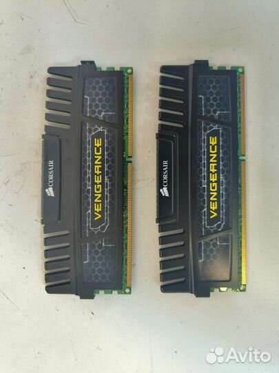 Оперативная память 16gb Corsair Vengeance 2x8 DDR3