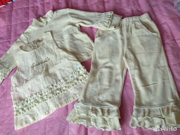 Детские вещи для детского сада на девочку