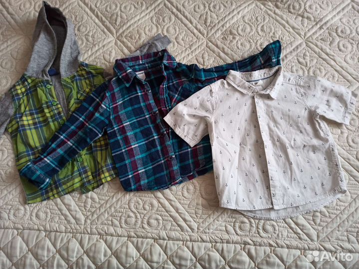 Рубашки детские 74-80