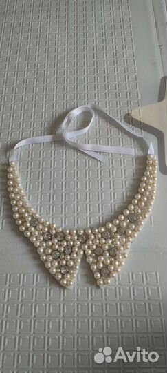 Воротник из бусин