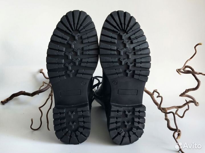 Ботинки размер 39 демисезонные натуральная кожа