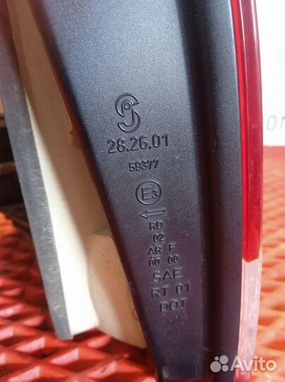 Фонарь задний левый Volkswagen Touareg