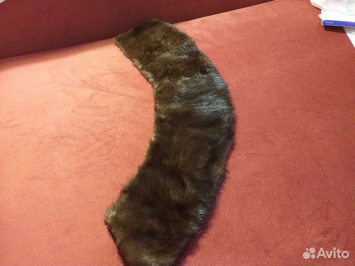 Меховой воротник норка