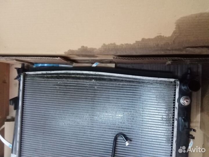 Радиатор охлаждения kia sorento prime 2.2 diesel