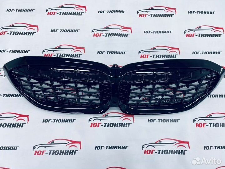 Ноздри на BMW 3 G20 M-Perfomance black Bmw