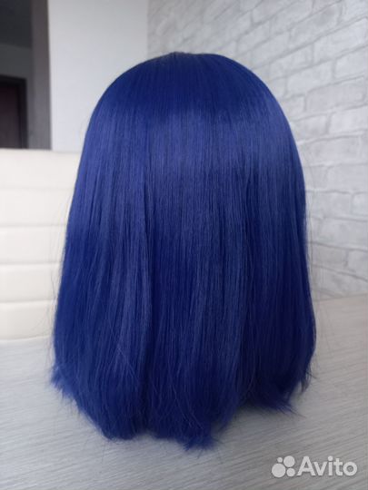 Парик синий