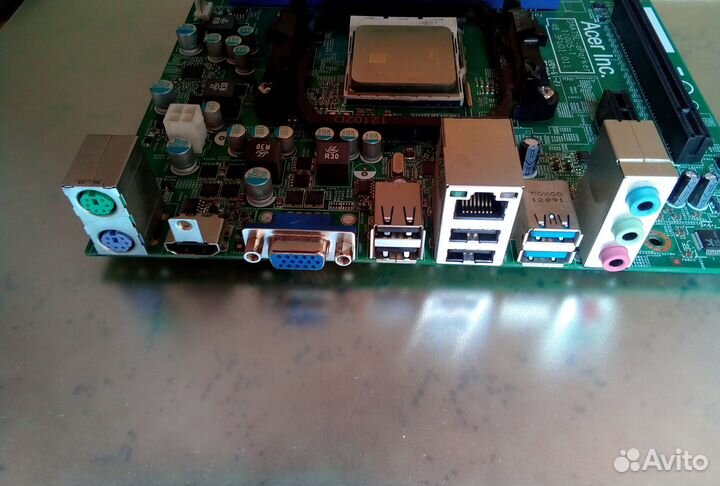 Плата Acer M1470 + AMD A6 3620 + Radeon HD 6530D