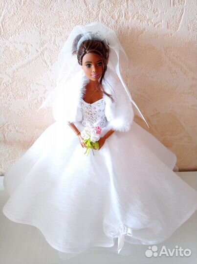 Платье свадебное для Барби и подружки невесты