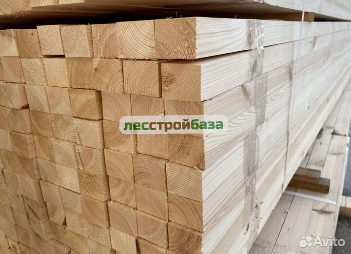 Брусок сухой строганный