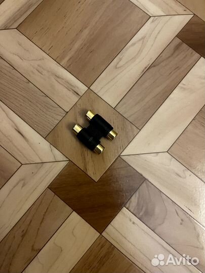 Переходник 2х rca - 2x rca