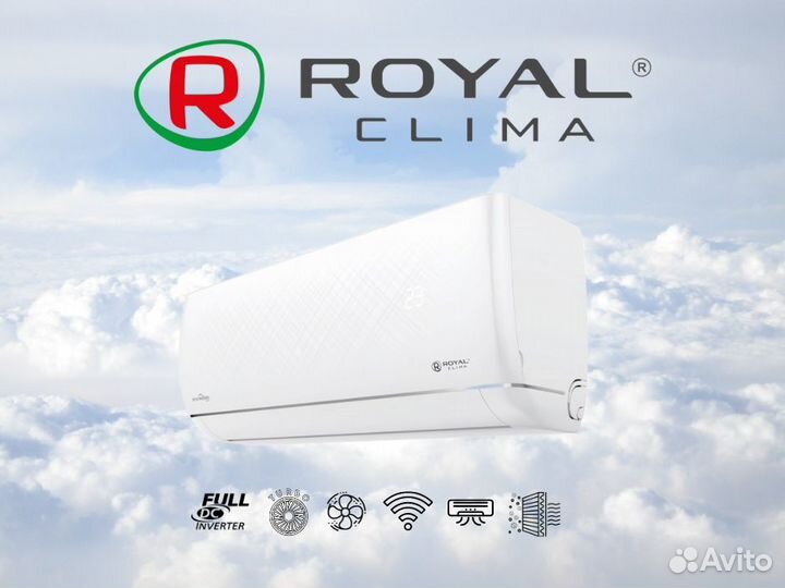 Кондиционеры Royal Clima с монтажом