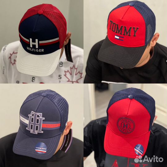 Бейсболка tommy hilfiger кепка