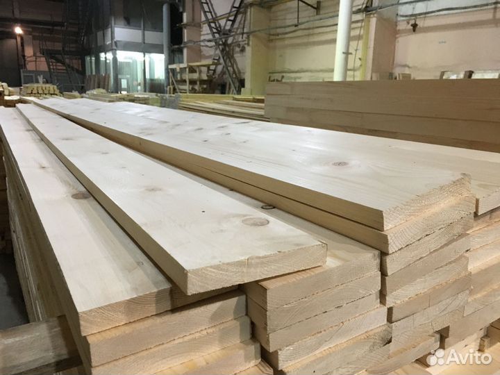 Доска сухая строганная