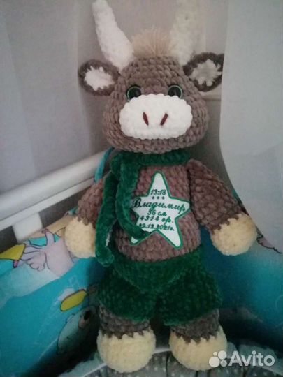 Вязаные игрушки ручной работы