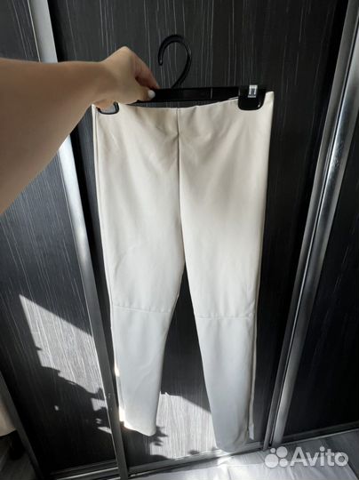 Кожаные брюки Zara