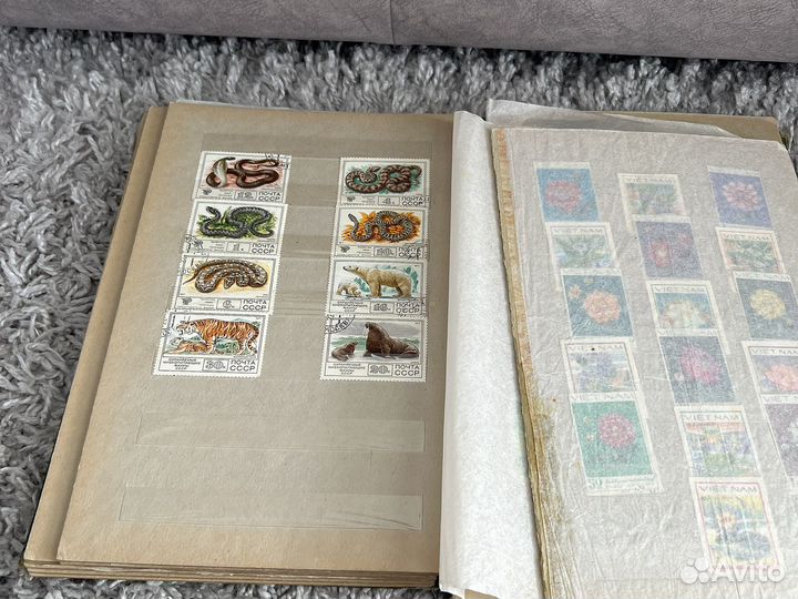 Альбом с марками СССР