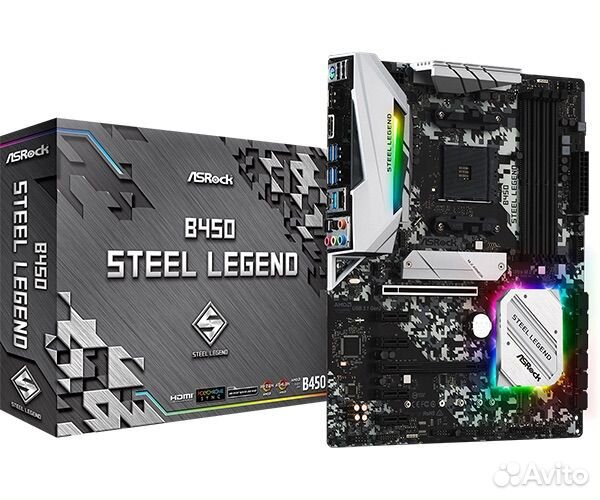 Материнская плата AsRock Steel Legend B450