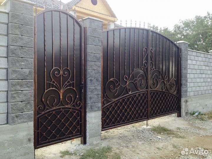 Кованые ворота