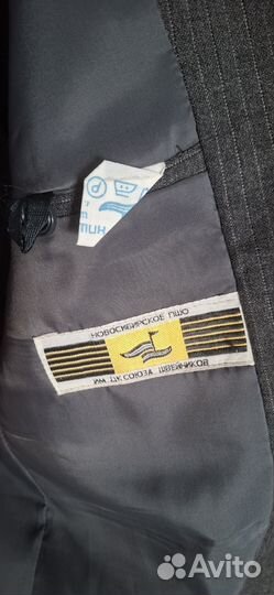 Костюм тройка мужской бу