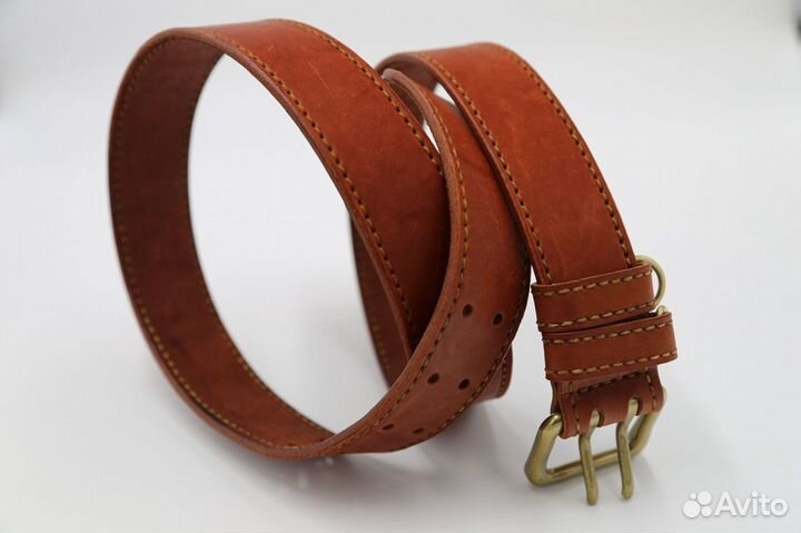 Мужской кожаный ремень