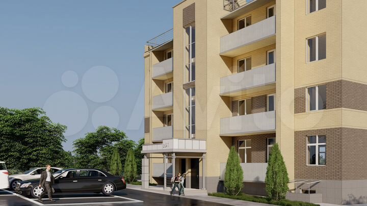 1-к. квартира, 39,6 м², 2/4 эт.