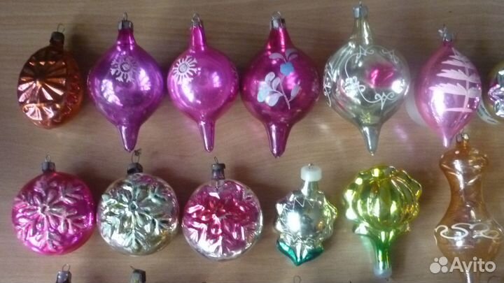 Елочные игрушки СССР