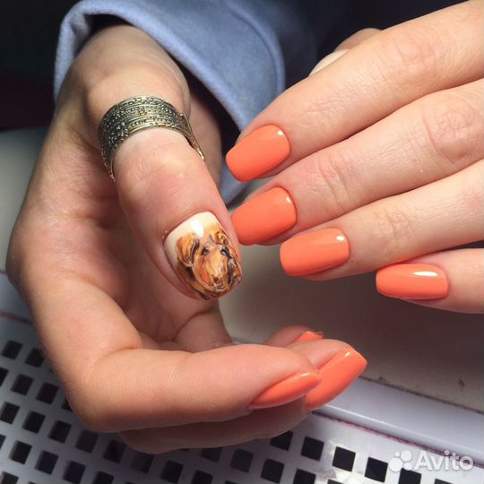 Маникюр/педикюр+гельлак от