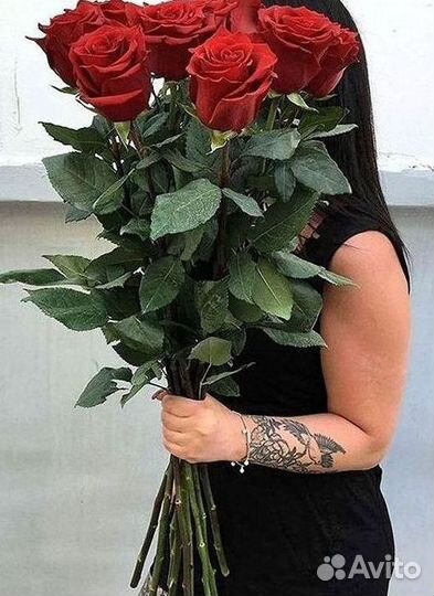 Высокие розы, букеты, цветы Доставка