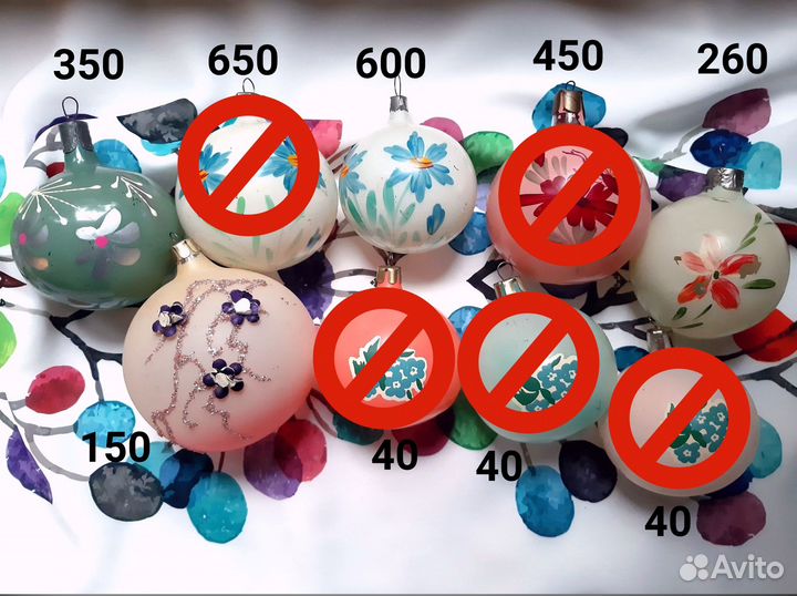 Елочные игрушки СССР, гдр и прочие 09