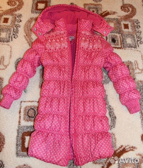 Зимний комплект длинный пуховик и штаны playToday