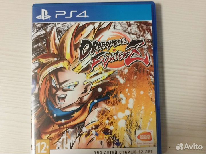 Диск на dragon Ball FighterZ на ps4