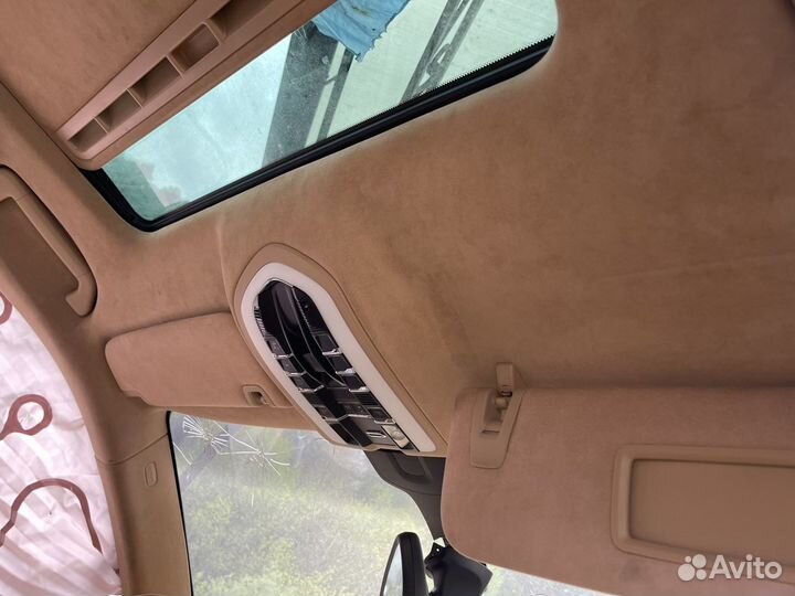 Porsche panamera потолок алькантара со стойками