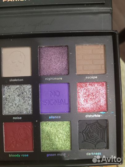 Палетка теней parisa