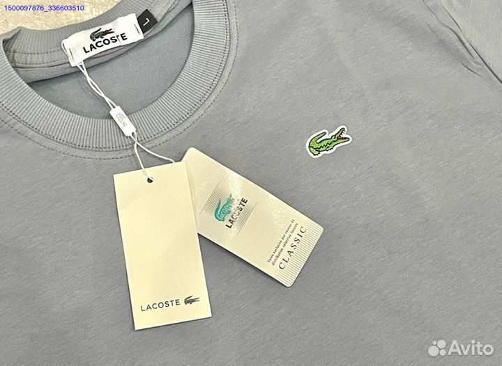 Мужская двойка Lacoste летняя (Футболка + Шорты)