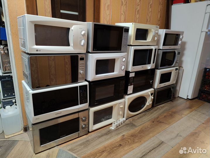 Микроволновые печи. Полностью рабочие. Гарантия