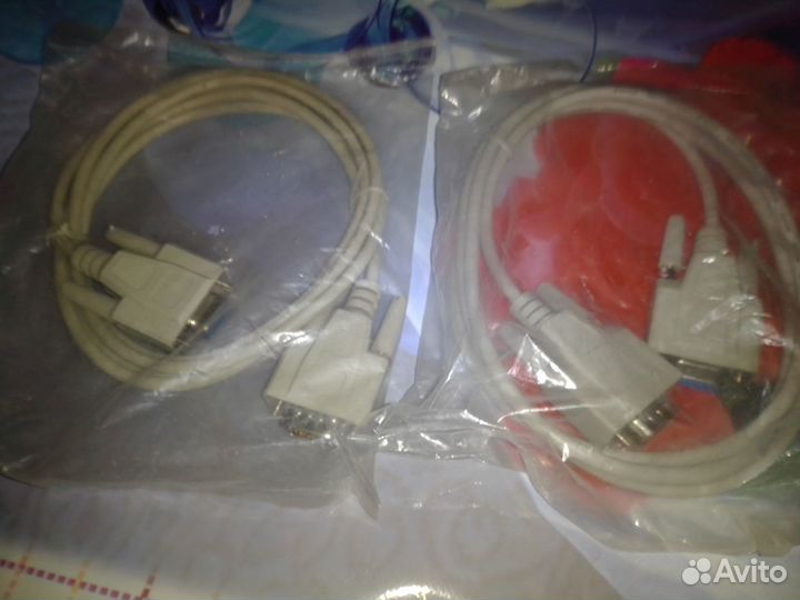 Кабель интерфейса RS-232 9-pin DB9P-DB9J (новый)