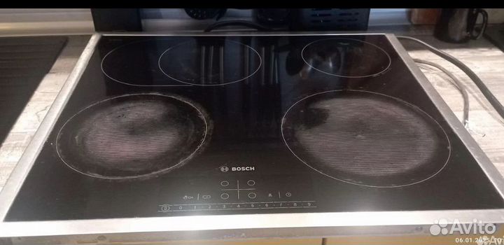 Варочная панель электрическая bosch бу 4 комфорки