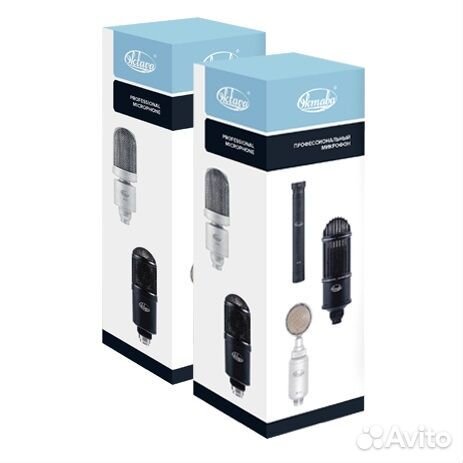 Октава мк-012 стереопара черный, картонная коробка