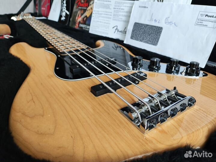 Fender American Deluxe Jazz Bass V Ash USA