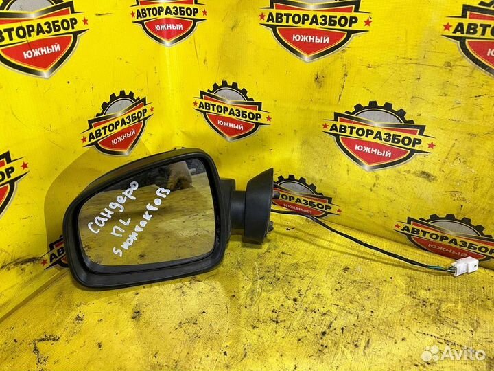 Зеркало левое эл-ро Renault Sandero (5 контактов)