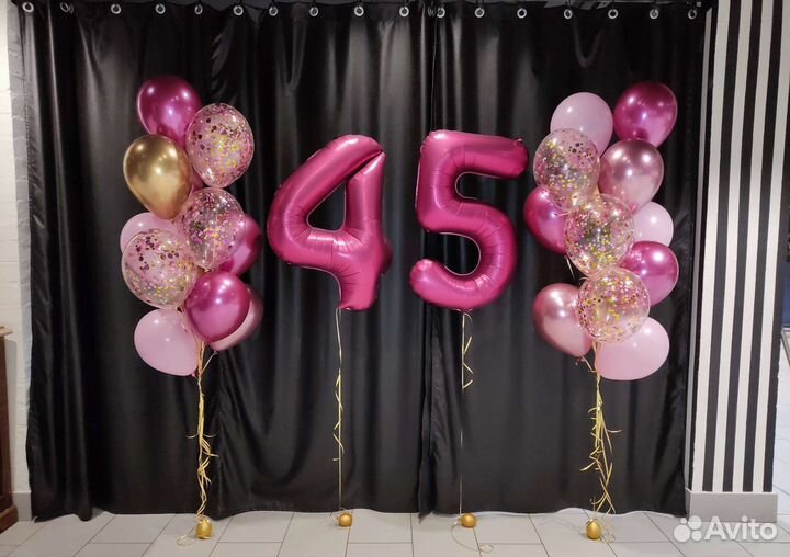 Связка из воздушных шаров
