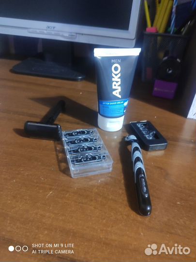 Станок для бритья, с насадками