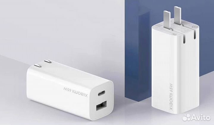 Быстрое зарядное устройство Xiaomi 65 w USB type C