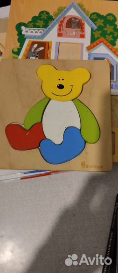 Развивающие деревянные игрушки