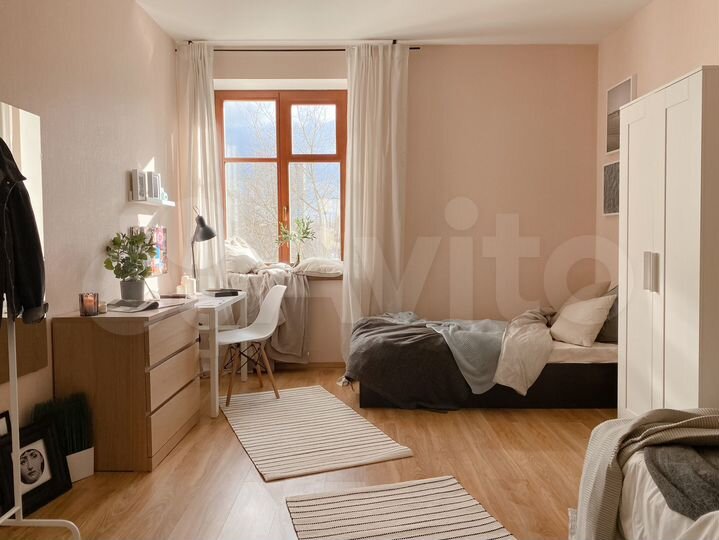 Комната 18 м² в 3-к., 4/6 эт.