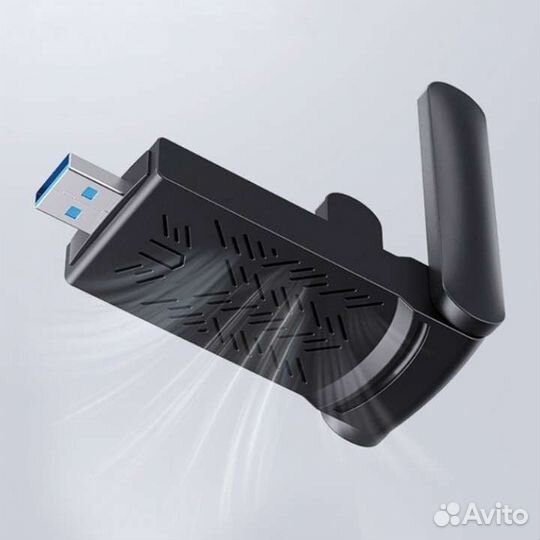 Wi Fi usb адаптер 5G для компьютера 1300Mbps