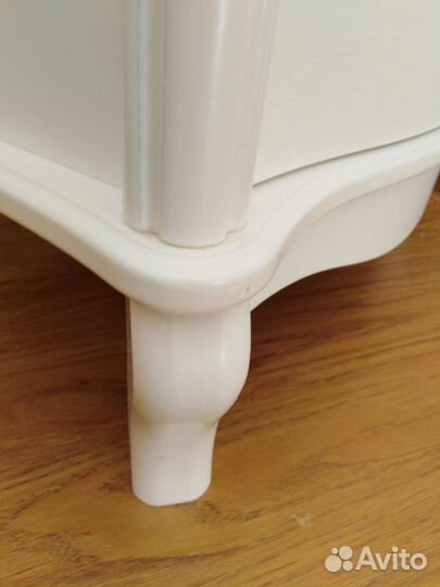 Тумбочка прикроватная, Джульетта, белая