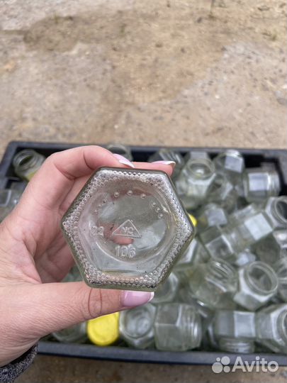 Банки стекло 50г/100г с крышкой